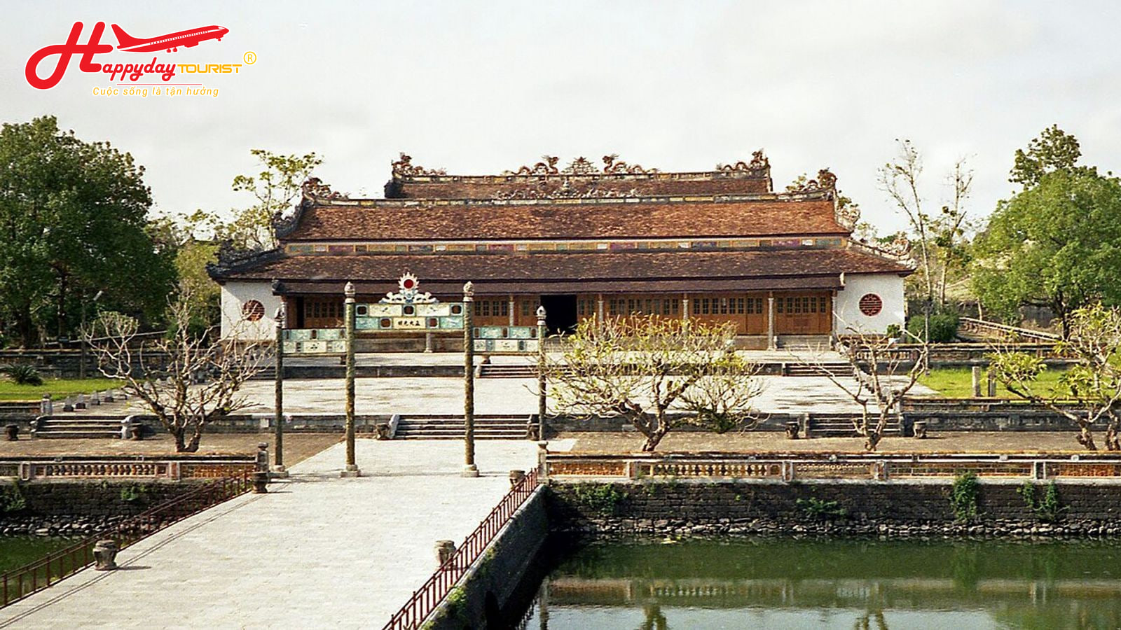 Điện Thái Hòa cổ kính bên trong Hoàng thành Đại Nội Huế